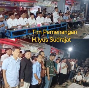 Calon Kades Wanajaya Bersama H.Iyus Sudrajat : Wujudkan Desa Mandiri, Sejahtera dan Berakhlak Mulia.