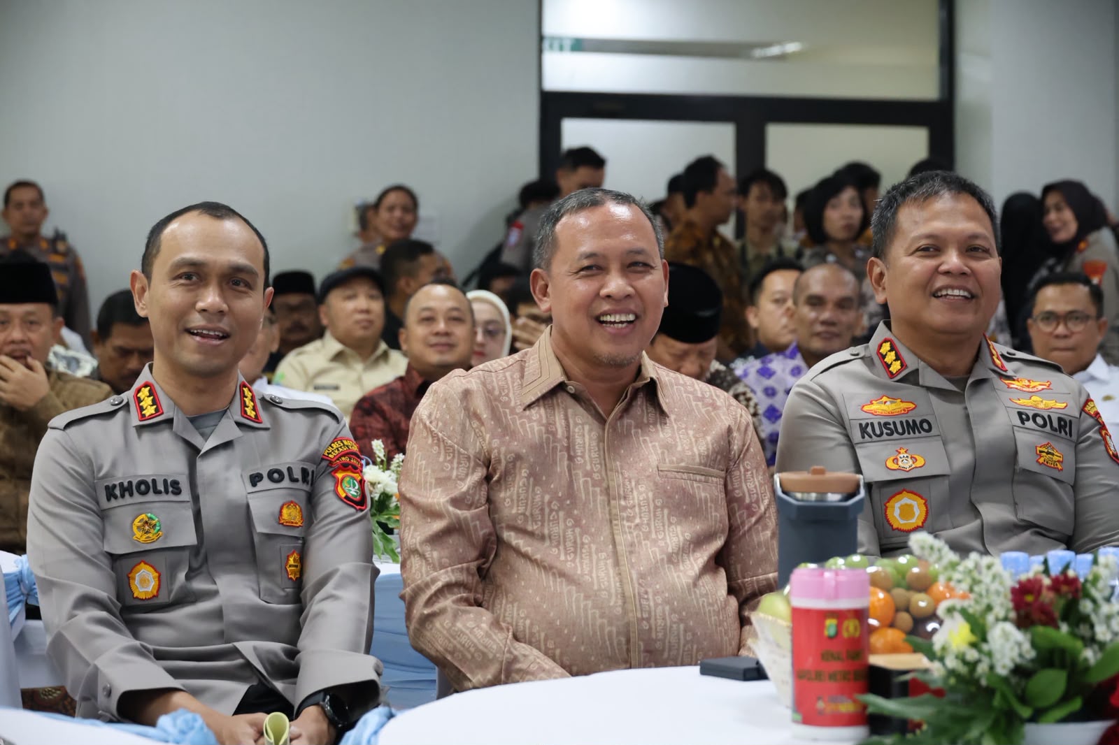 Pisah Sambut Kapolres Metro Bekasi Kota, Wali Kota Bekasi Apresiasi Pengabdian dan Sambut Kepemimpinan Baru