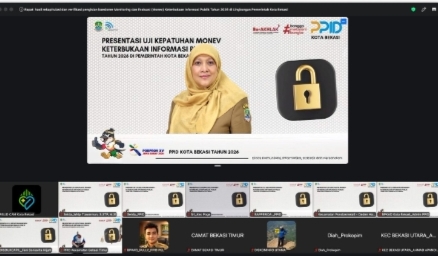 RSUD CAM Kota Bekasi Masuk 10 Besar Monev Keterbukaan Informasi Publik Tahun 2026