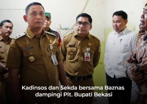 Plt Bupati Beserta Kadinsos dan Sekda Kunjungi Keluarga Korban di Kp. Pulo Kapuk
