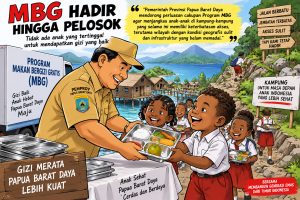Pemprov Papua Barat Daya Soroti Ketimpangan Akses MBG: Anak di Kampung Terpencil Harus Terlayani