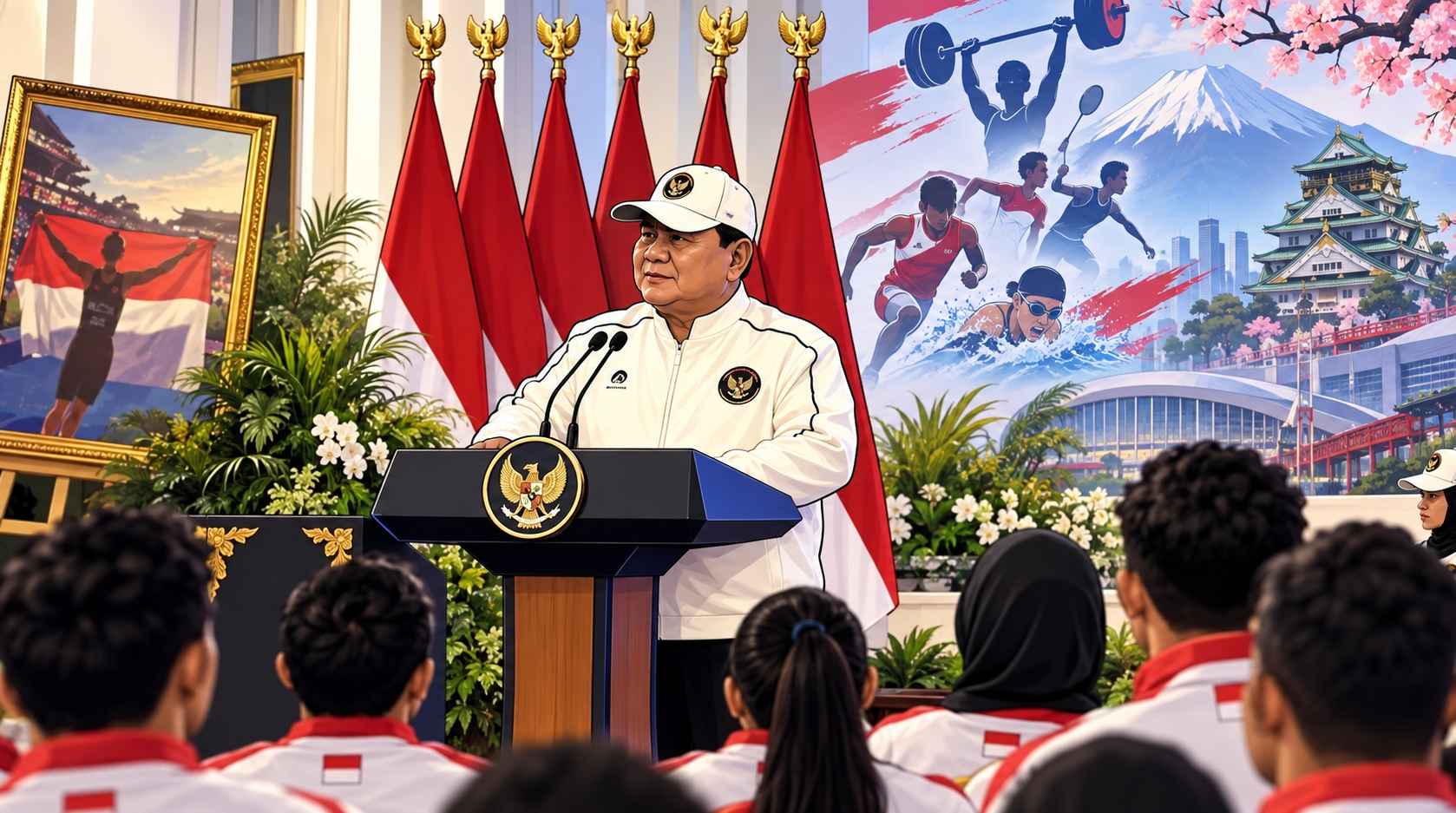 Prabowo Lepas Kontingen Indonesia ke Asian Games 2026: 432 Atlet Bawa Nama 287 Juta Rakyat Indonesia