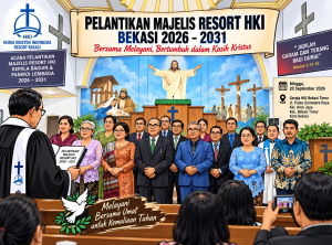 Majelis Resort HKI Bekasi Periode 2026-2031 Resmi Dilantik, Tegaskan Pelayanan Berbasis Kebersamaan