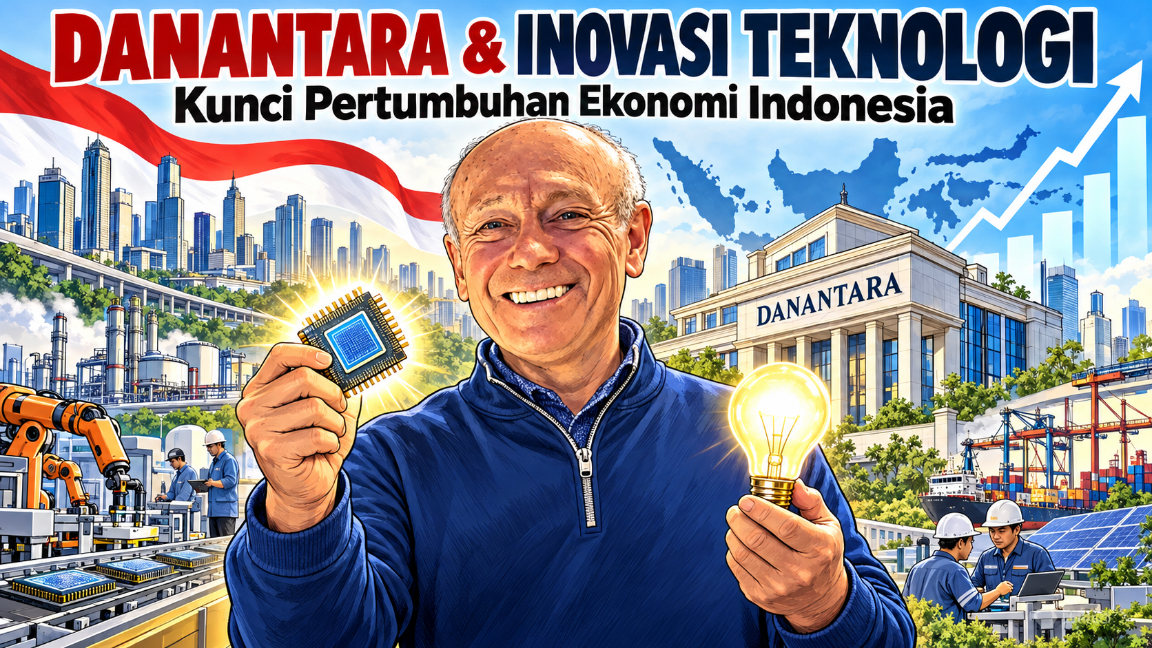 Danantara Dinilai Jadi Kunci Pertumbuhan Ekonomi Indonesia, Peraih Nobel Peter Howitt Tekankan Pentingnya Inovasi Teknologi