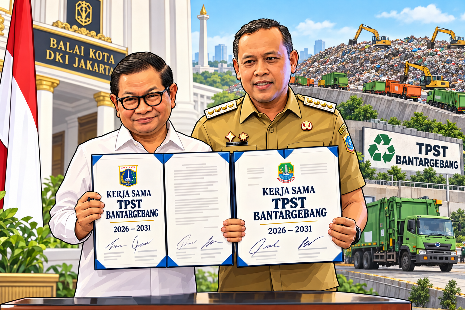 Pemkot Bekasi-DKI Jakarta Perpanjang Kerja Sama TPST Bantargebang, Kompensasi Rp362 Miliar