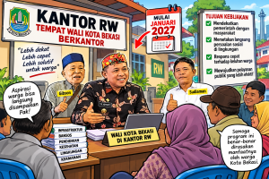 Wali Kota Bekasi Rencana Berkantor di Kantor RW Mulai 2027, Pengamat: Jangan Sekadar Pencitraan