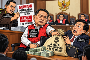 Mantan Dirdik Jampidsus Febrie Adriansyah Didakwa Peras Tan Kian Rp55 Miliar